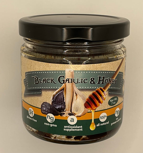 Black Garlic and Honey Puree