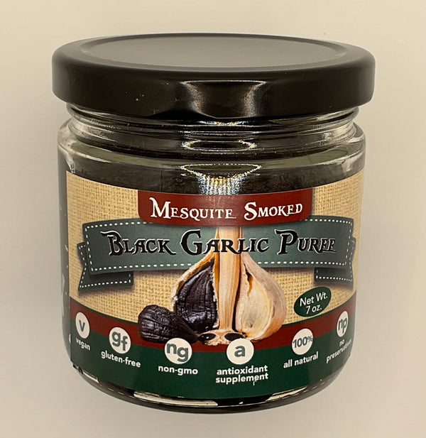 Mesquite Smoked Black Garlic Puree