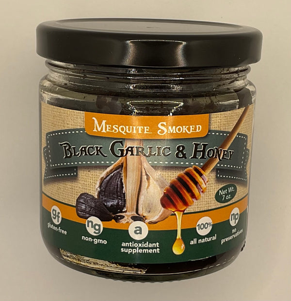 Smoked Black Garlic and Honey Puree