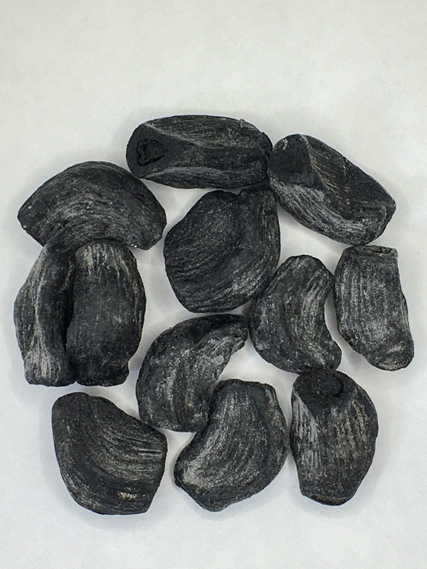 Mesquite-Smoked Black Garlic with Sea Salt